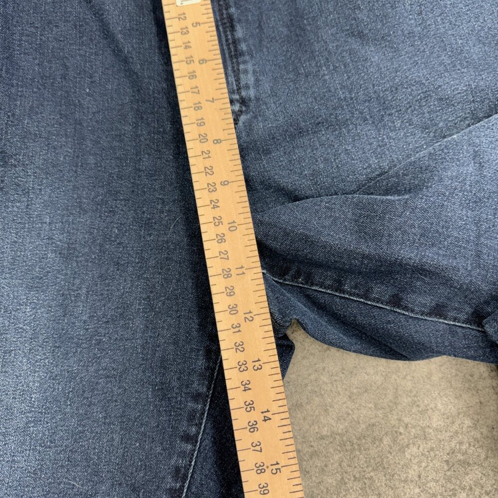 Ted Baker Comfort Stretch Jeans Men's 36x32 Regular Fit Tapered Blue Denim NEW - Picture 8 of 15